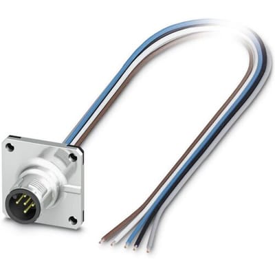 Phoenix Contact 1441642 Sensor/actuator inbouwconnector M12 Aantal polen (sensoren): 5 Stekker, inbouw 0.50 m 1 stuk(s)