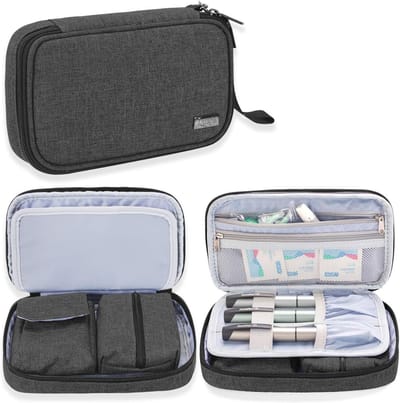 Tas voor bloedsuikermeters en diabetische accessoires - Ideaal voor onderweg