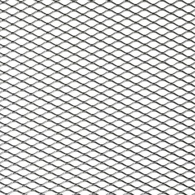 AutoStyle Racegaas aluminium - ruitdesign 16x8mm - 125x25cm