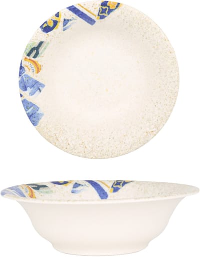 Kütahya Porselen Kommetje - Serenita - Porselein - 16 cm (350cc) - set van 6
