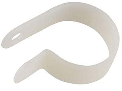 Nylon R-Type Kabelklemmen - Plastic Kabelclips voor Organisatie van Elektrische Draden en Kabels, Ideaal voor Kabelbeheer en Bevestiging