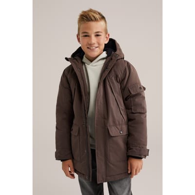 WE Fashion Parka Dark Brown Taglia: 170/176 | Giacche Outlet | kids | Marrone