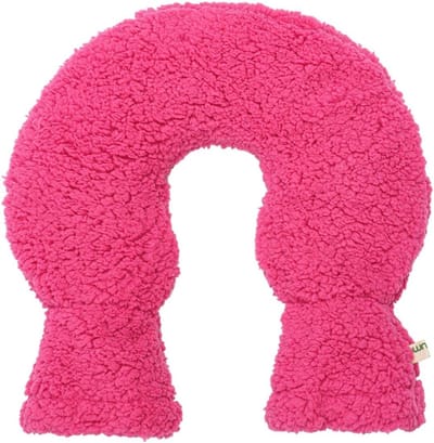 Nekwarmer met Rubberen Warmwaterkruik en Zachte Pluche Hoes