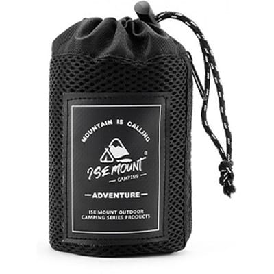 Pochette de rangement en maille de nylon avec cordon de serrage, pochette d'organisation d'activités de camping de voyage polyvalente pour S multicolore
