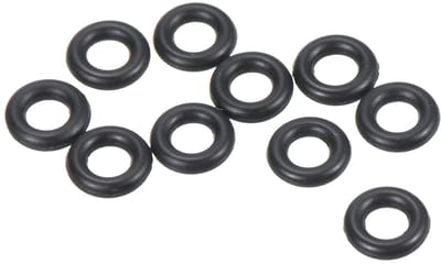 20 Stuks Nitril Rubber O-Ringen 4mm AD 2mm ID 1mm Breed Voor Waterkraan, Loodgieterswerk en Auto Reparatie Zwart