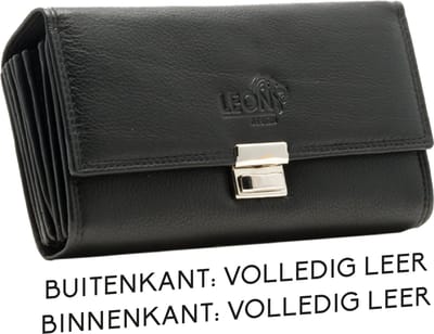 Horeca Portemonnee - Kelnerbeurs - Taxi - Leer - Horeca Portefeuille - Kelner Portefeuille - Taxi Portemonnee - Horeca Portemonnee Met Munthouder - Kelnersbeurs - Horeca Portemonnee Leder - Biljethouder - Kelner Beurs - Kelner Horeca Portemonee