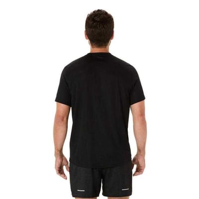 Asics Heren Fujitrail Logo T-Shirt (Zwart)