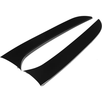 2 stuks Achterruit Zijspoiler Canard Vleugel Glanzend Zwart Vervanging voor 1 Serie F20 F21 2012 2019 gray