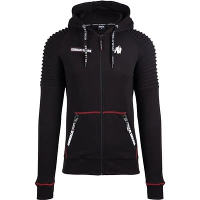 Hooded sweatshirt met rits Gorilla Wear Georgia
