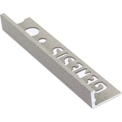 Genesis Hoekprofiel - Aluminium Grijs - 10x10mm 2,7m