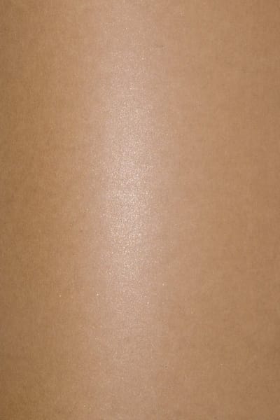Netuno - bruin metallic papier - A4 - 21 x 29,7 cm - 20 vellen - 300 gram - Aster Metallic Rustic Cooper Dust