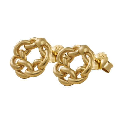 Orphelia 'Estelle' Dames 925 Sterling Zilveren Stud Oorbellen - Goud ZO-7516/G