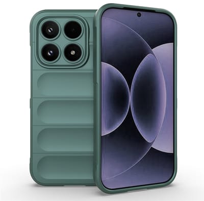 Coverup Hoesje - Geschikt voor Xiaomi 17 Hoesje - Coverup Hands-On Rugged Back Cover - Groen