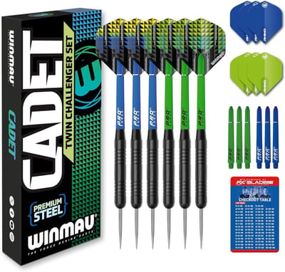 Stalen Darts Set met Dartvluchten en Schachten - 19g Premium Darts voor Optimaal Spel