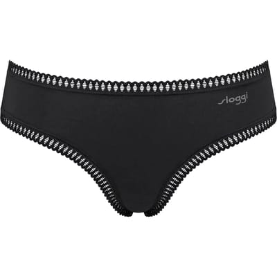 Sloggi Women GO Crush Hipster (3-pack) - dames slip - zwart