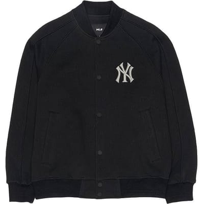 Veste Imprimée Chic Confortable Polyvalente à Boutonnage Simple MLB Vestes Unisexes 3AJPM0354-50BKS L gray