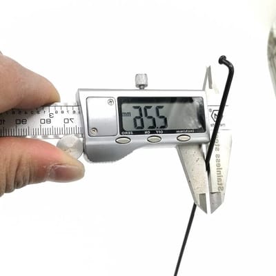 Fiets Spaken - Wielonderdelen - Wiel Reparatie - Roestvrij Staal - 163 mm - Zwart