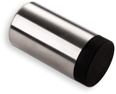 Unyqoos® Hoogwaardige Wanddeurstopper van Roestvrij Staal met Beschermend Rubber voor Muurmontage
