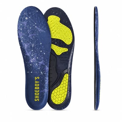 Shoeboy's GEL motion '3' - Inlegzool met 3 ergonomisch gevormde gel-zones - Maat 42-43