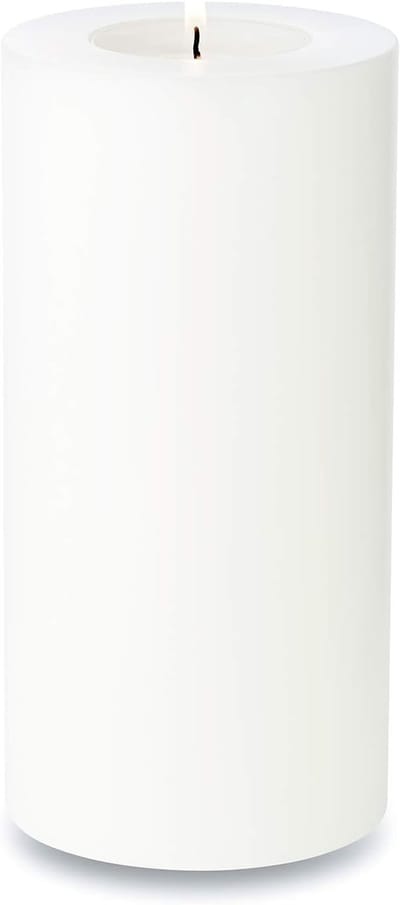 Tea light houder kaars 21 cm - hittebestendig tot 90 graden - voor maxi tea lights