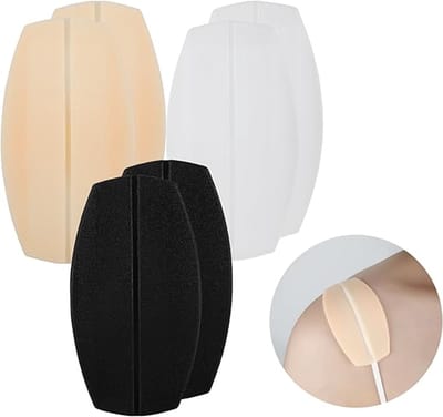 3 paar siliconen bh-band kussens houder, antislip flexibele schouderbeschermers pads-Siliconen schoudervullingen - voorkomen dat de schouderbanden afglijden