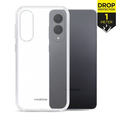 Mobilize Doorzichtig Hoesje geschikt voor Samsung Galaxy S25 Edge Telefoonhoesje Hardcase | Mobilize Naked Protection Backcover Shockproof | Doorzichtig Telefoonhoesje Galaxy S25 Edge | Schokbestendig Galaxy S25 Edge Telefoonhoesje | Anti Shock Proof