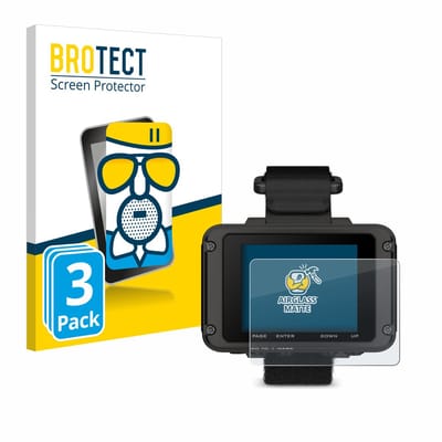 BROTECT - Screenprotector voor Garmin Foretrex 801 - Folie Beschermfolie Beschermglas matte 3 Stuks