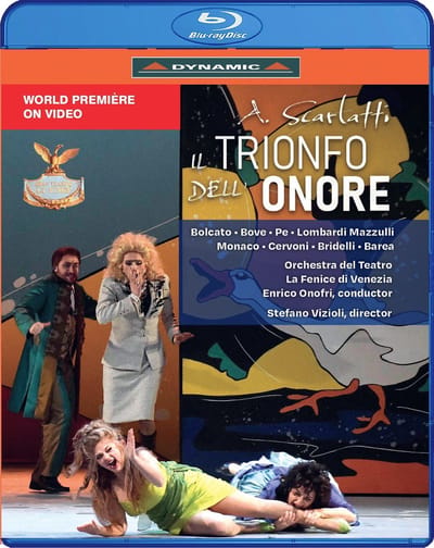 Giulia Bolcato, Rosa Bove, Raffaele Pe, Francesca Lombardi Mazzulli, Orchestra Del Teatro La Fenice Di Venezia - Scarlatti: Il Trionfo Dell'onore (Blu-ray)