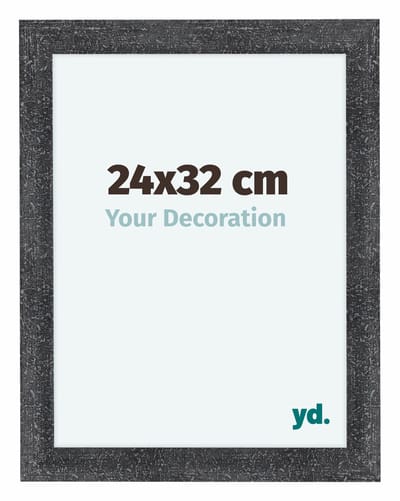 Your Decoration - Fotolijst 24x32 cm - MDF - Grijs Geveegd - Como