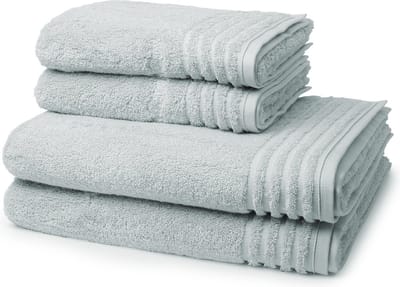 Vossen 2 X Handdoek 2 X Douchehanddoek - in een set Vienna Style Supersoft