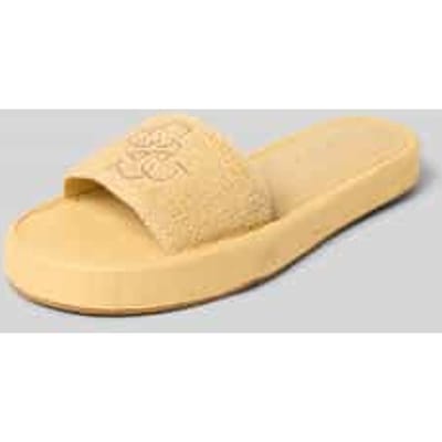 Vrouwelijke rieten sandalen Guess