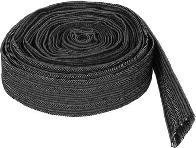 Dailygoods- Beschermhoes Slijtvaste Denim - Flexibele Manchet - Kabelafdekking - Slangbescherming - 7,5 Meter Lang - Hoogwaardige Kwaliteit