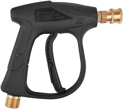 Hogedrukreiniger Handvat - Spray Bar - Auto Reinigen - Ergonomische Grip - 20 x 20 x 3 cm - Zwart