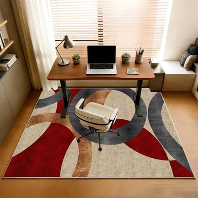 Vloerbeschermer - Onderlegger stoel - Thuiskantoor - Krasbestendig - 70 x 120 cm - Grijs