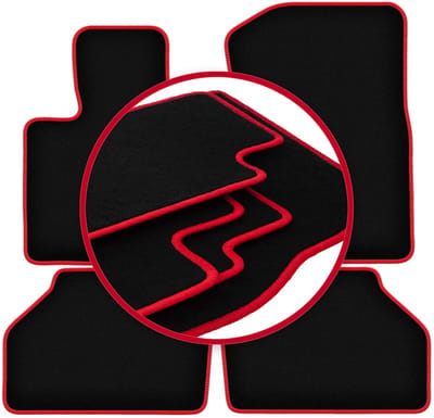 CARLUX-RED automatten voor: BMW X3 F25 SUV (2010-2017)
