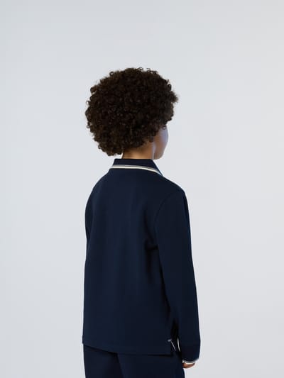 North Sails Polo Shirt Lange mouwen met kraagletters