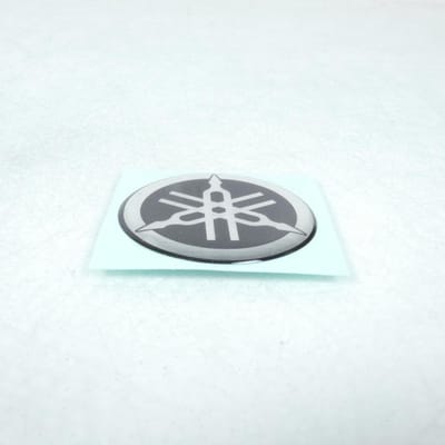 Autocollant stickers logo 3D 2DP-F413B pour moto Yamaha 125 MT 2020 à 2022 Ø45mm