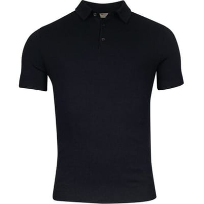 Thomas Maine Polo Uni Color Half Milano Knit Navy / male