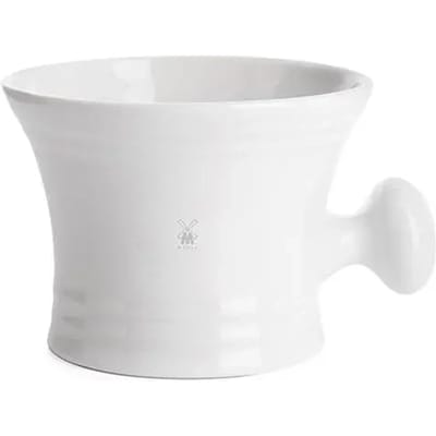 Scheerkom met porseleinen handvat Mühle