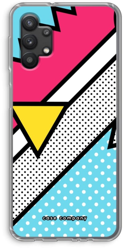 Hoesje geschikt voor Samsung Galaxy A32 5G hoesje - Pop Art #3 - Soft Cover Telefoonhoesje - Bescherming aan alle Kanten en Schermrand