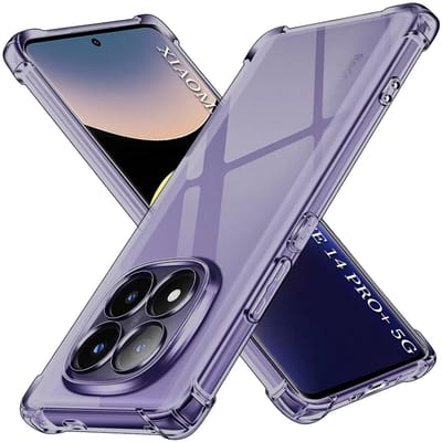 Hoesje geschikt voor Xiaomi Redmi Note 14 Pro Plus - Techsuit Shockproof Silicone Back Cover - Zwart