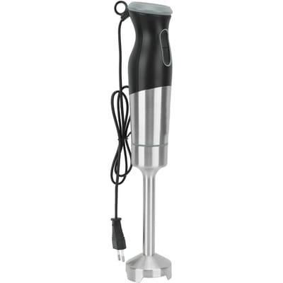 Staafmixer Elektrisch Mini Met Snoer Variabel Roestvrijstalen Messen voor Fruit Babyvoeding Soep 500W L