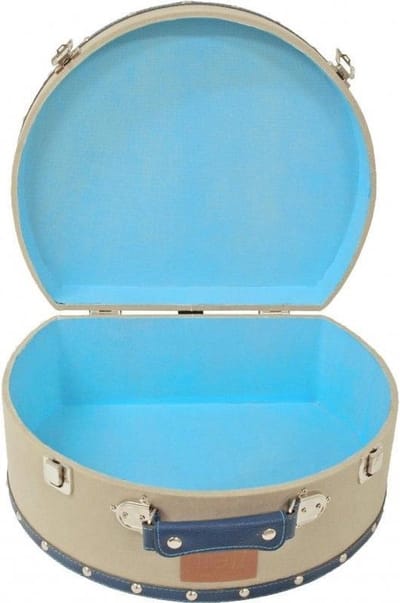 Lief! Kattenmand Koffer Boys Beige/Blauw - 37X30X11 CM