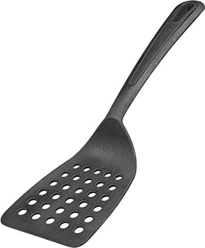 WestWestmark spatels, zeer hittebestendig tot 270 °C, breed contactoppervlak en speciaal afgeplatte rand, plastic, Gentle Plus, zwart, 28372275