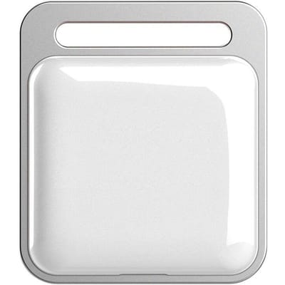 Mini traceur GPS sans fil, alarme anti-perte, clé, sac pour enfant, portefeuille, recherche, application Bluetooth, enregistrement GPS, étiquette intelligente pour iPhone et Android CHINA blanc