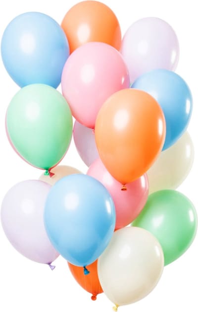 Folat - Ballonnen Pastel Kleurenmix 30cm - 15 stuks
