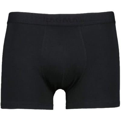 Ragman Ondermode Shorts 2Pack Fine Jersey Zwart / male