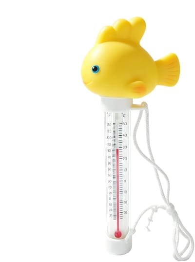 Zwembad Water Thermometer - Drijvende Meter - Water Temperatuur - Cartoon Zeedier Design - 19 Centimeter - Veel Kleuren