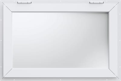 Concessieraam voor foodtrucks - 91,4 x 61 cm, aluminiumlegering, tot 85 graden opening, veelzijdig en duurzaam