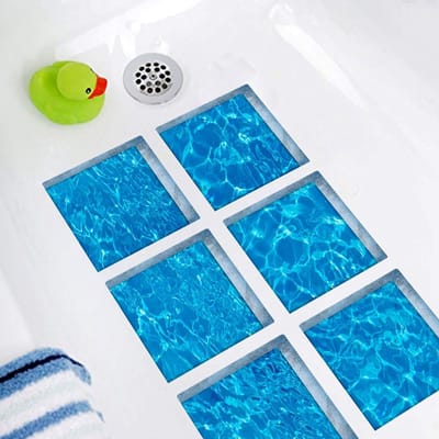 Antislip Stickers voor Badkuip en Douche - Veiligheidsstickers voor Tegels, 3D Design en Antibacterieel Behandeling